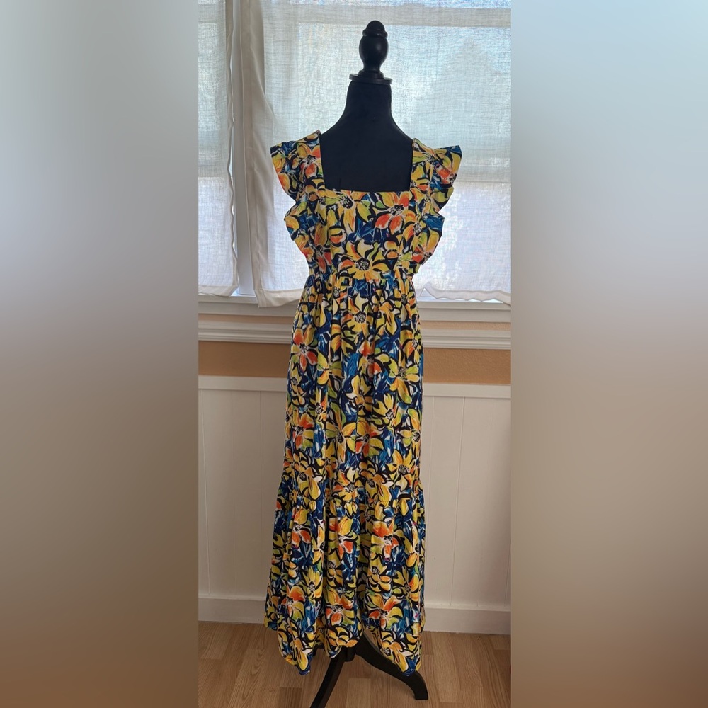 Summer floral dress